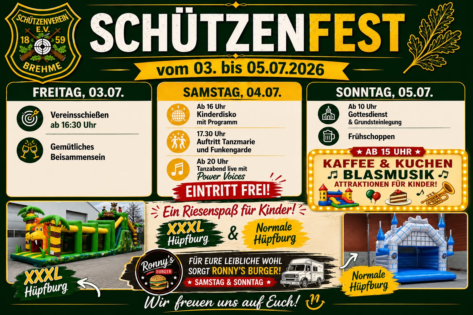 Plakat: Schützenfest 2026